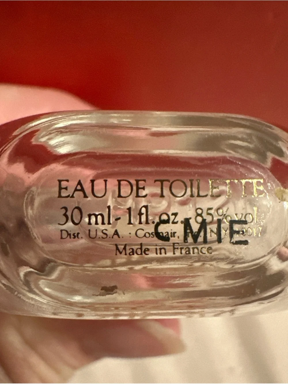 Vintage Magic Noire Lancôme Paris Perfume Bottle - Empty